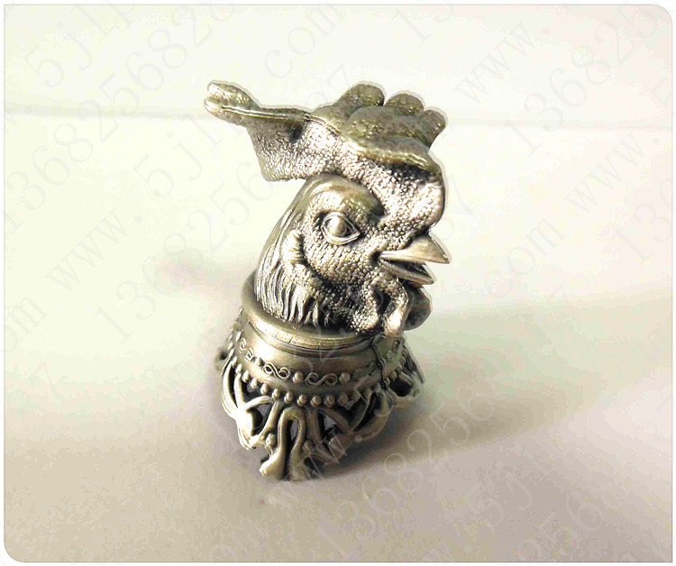 金屬雞頭工藝品